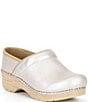 Dansko Professional Metallic Leather Clogs - Image 1