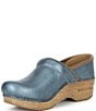 Dansko Professional Metallic Leather Clogs - Image 4