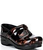Dansko Professional Tortoise Patent Leather Clogs - Image 1
