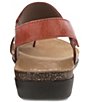 Color:Orange Waxy Burnished - Image 3 - Reece Leather Sandals