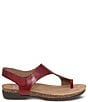 Color:Cinnabar Waxy Burnished - Image 2 - Reece Leather Sandals