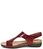 Color:Cinnabar Waxy Burnished - Image 4 - Reece Leather Sandals