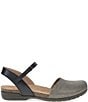 Dansko Rowan Leather Ankle Strap Mary Jane Clogs - Image 2