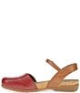 Dansko Rowan Perforated Leather Ankle Strap Mary Jane Clogs - Image 4