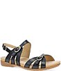 Dansko Ruthie Leather Buckle Ankle Strap Sandals - Image 1