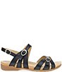 Dansko Ruthie Leather Buckle Ankle Strap Sandals - Image 2