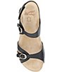 Dansko Ruthie Leather Buckle Ankle Strap Sandals - Image 6