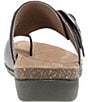 Dansko Rylee Leather Toe Loop Slide Sandals - Image 5