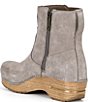 Dansko Shiloh Floral Embroidered Suede Booties - Image 3