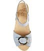 Dansko Stella Nubuck Suede Buckle Hardware Wedge Sandals - Image 5