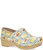 Dansko XP 2.0 Butter Print Patent Leather Clogs - Image 1