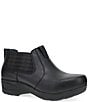 Dansko XP 2.0 Clog Leather Booties - Image 1