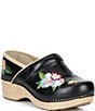 Dansko XP 2.0 Floral Embroidered Leather Clogs - Image 1