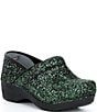 Dansko XP 2.0 Glitter Leather Clogs - Image 1