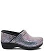 Color:Lacy Leather - Image 2 - XP 2.0 Lacy Print Leather Clogs