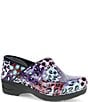 Color:Purple Leopard - Image 1 - XP 2.0 Leopard Print Patent Leather Clogs