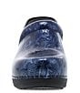 Color:Navy Embossed Patent - Image 5 - XP 2.0 Navy Embossed Patent Leather Clogs