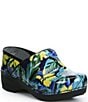 Dansko XP 2.0 Paradise Print Patent Leather Clogs - Image 1