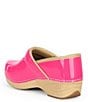 Dansko XP 2.0 Pink Neon Patent Leather Clogs - Image 3