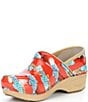 Dansko XP 2.0 Sardines Print Patent Leather Clogs - Image 4