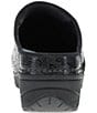 Dansko Zinnia Embossed Leather Suede Patchwork Clogs - Image 3