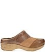 Dansko Zinnia Embossed Leather Patchwork Clogs - Image 3