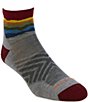 Darn Tough Fastpack Micro Crew Wool Blend Run Quarter Socks - Image 2