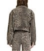 Daze Del Mar Cropped Cheetah Print Jacket - Image 2