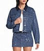 Daze Del Mar Sequin Coordinating Jacket - Image 1
