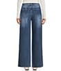 Daze Madison Mid Rise Drawstring Jeans, Color:Vintage Blue - Image 2