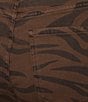 Daze Pleaser High Rise Zebra Print Jeans - Image 4