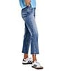 Color:Mozzie - Image 3 - 90s High Rise Straight Jeans