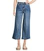Dear John Audrey Stretch Denim Cropped Wide Leg Jeans, Color:Santa Fe - Image 1