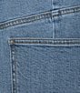 Dear John Audrey Stretch Denim Cropped Wide Leg Jeans, Color:Santa Fe - Image 4