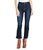 Dear John Jeanne High Rise Cropped Flare Jeans, Color:Richmond - Image 1
