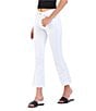 Dear John Jeanne High Rise Cropped Flare Jeans, Color:Optic White - Image 1