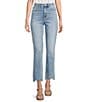 Dear John Jodi Stretch Denim Ankle Flare Leg Jeans, Color:Bluewood - Image 1