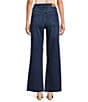 Dear John Micah Stretch Denim Wide Leg Jeans, Color:Night - Image 2