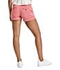 Color:Candy Stripe - Image 2 - North Hampton High Rise Flat Front Short