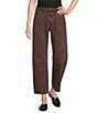 Dear John Twill Lasso Barrel Leg Crop Length Jeans - Image 1