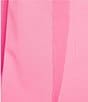 Dear Moon Corset Bodice Bow Back Ruffle Hem Dress, Color:Bright Pink - Image 4