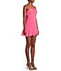 Dear Moon Corset Bodice Bow Back Ruffle Hem Dress - Image 3
