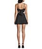 Dear Moon Dotted Square Neck Tie-Back Dress - Image 2