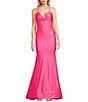 Dear Moon Glitter V-Neck Twist Front Spaghetti Strap Gown,Specials : American Fashion Style Bags On Sale