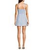 Dear Moon Linen Blend Front Pocketed Mini Dress - Image 2