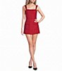 Dear Moon Lurex Brocade Square Neck Sleeveless Romper - Image 1