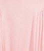 Dear Moon Metallic Square Neck Pleated Dress - Image 4