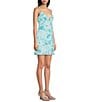 Dear Moon Sequin Beaded Floral V-Neck Mini Dress - Image 3
