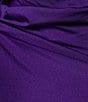 Color:Purple - Image 4 - Shiny Stretch Twist Front V-Neck Spaghetti Strap Gown