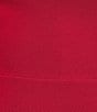 Color:Red - Image 3 - Spaghetti Strap Square-Neck Tie-Back Ruffled Hem Dress